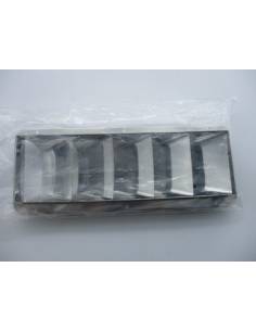 Stainless steel grille 5 fins 290x110mm