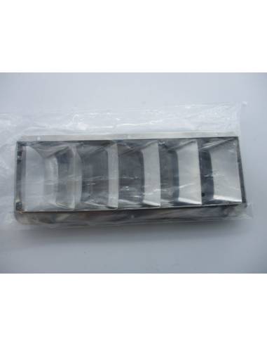 Gitter aus Edelstahl 5 Flossen 290x110mm