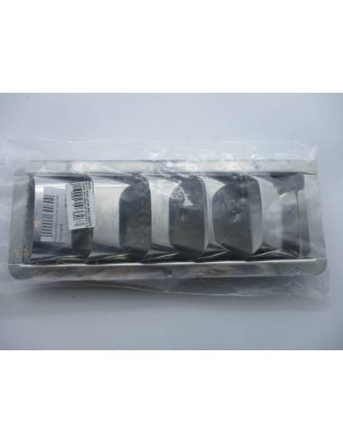 Rejilla inox 5 aletas  290x110mm