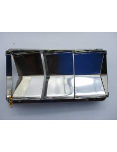 Stainless steel ventilation 21x11cm
