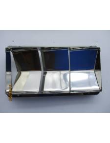 Ventilation aus Edelstahl 21x11cm