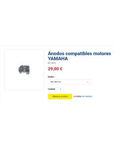 Super Marine Ánodo compatibles motores Mercury,... 2