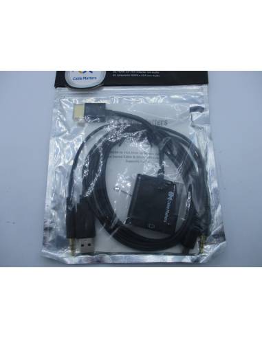 Cable matters active hdmi to vga male to female