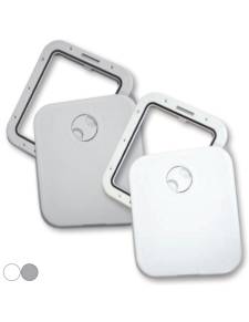 Tambucho de acceso desmontable industrial 316x360mm blanco