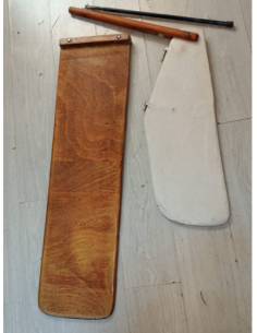 Orza y timon madera para optimist