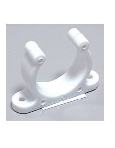 Clip di supporto bianca 30mm