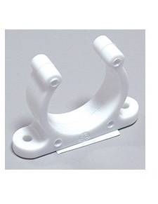 White support clip 30mm