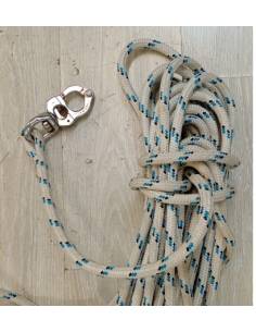 Escota 30mts/12mm con mosquetón Sparcraft 2