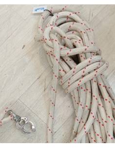 Escota 45mts/16mm con mosquetón Sparcraft 2