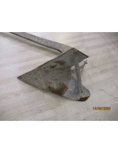 Galvanized anchor type CQR 9 kgr 2