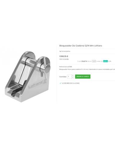 Maxwell Stainless Brake for chain 14mm 7928