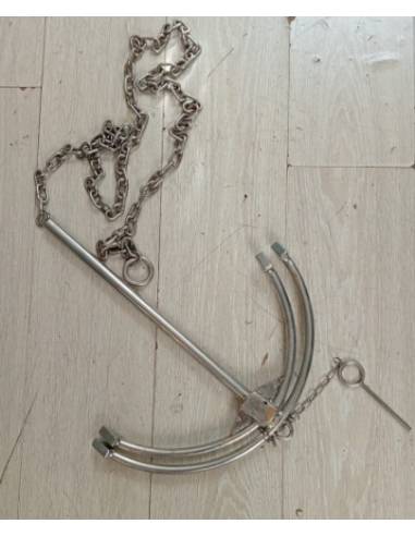 Rezon inox 3 kgs plegable + 2 mts cadena inox