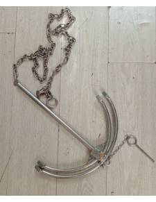 Rezon inox 3 kgs plegable + 2 mts cadena inox