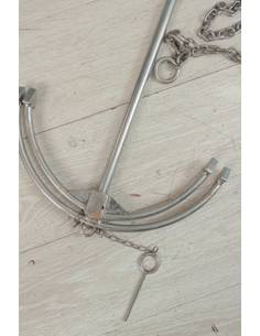 Grapnel stainless steel 3 kg folding + 2 mts chain... 2