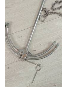 Rezon inox 3 kgs plegable + 2 mts cadena inox