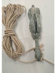 Ancla plegable 1.5kgs + 10 mts de cabo