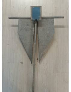 Ancla plana 20 kgs galvanizada