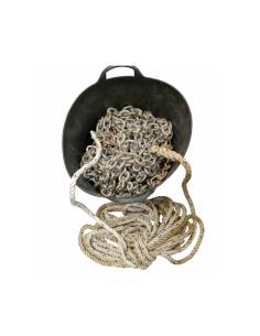 Fondeo 29mts cadena inox 10mm/ ISO + 17mts cabo trenzado...