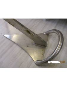 Ancla WASI 30 kg, de acero inoxidable A4/AISI316 L + union cadena