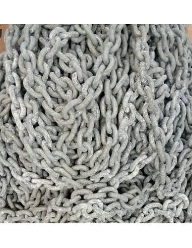 Cadena 10mm calibrada galvanizada DIN766