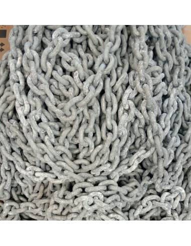 Cadena 10mm calibrada galvanizada DIN766