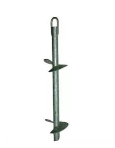 Anclas helicoidales tornillo modelo 2500 1 mts hasta 5 T