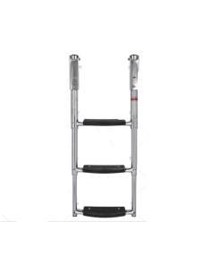 Escalera telescopica, inox 316-3 peldaños-370x875mm