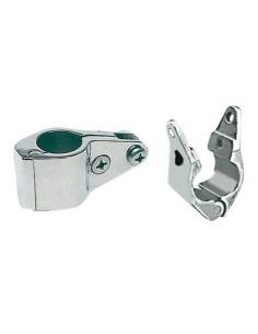 Abrazadera para capota con tornillo en inox-316 25mm