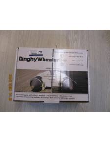 Pneumatischer Transportrad schwarzer Kunststoff