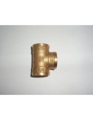 Racord t laton hhh 1/2 ' outlet