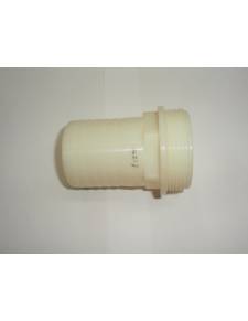 Racord recto  d50mm rosca  2' outlet