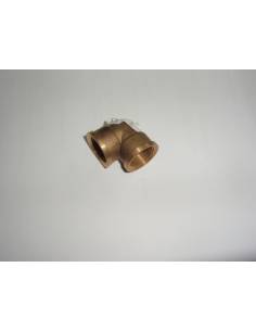 Codo 90º laton h  1/2' outlet