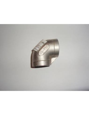 Codo 90º inox 316 rosca h 3/4' outlet