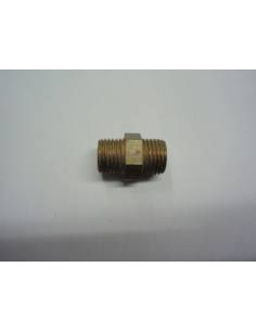 Empalme m/m laton rosca 1/4' outlet