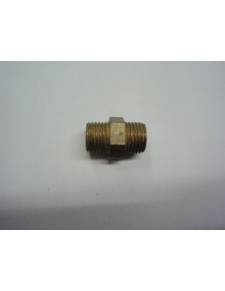 Empalme m/m laton rosca 1/4' outlet