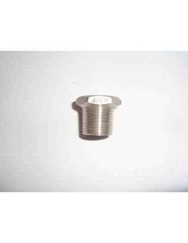 Reductor inox m/h rosca 3/8' - 1/4' outlet