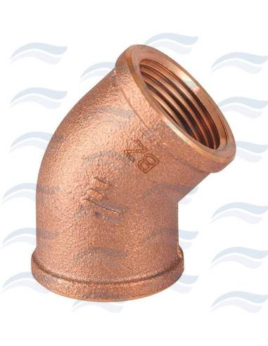 Codice h-h 45o 3/8' guida