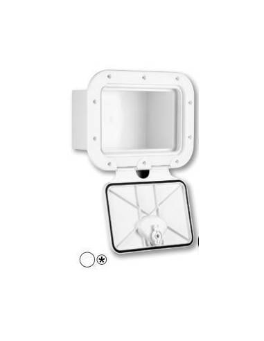 Registro classic 275x375mm + cofre blanco satinado