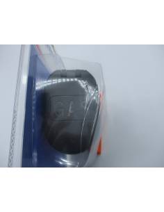 Bouchon d'essence 38mm droit pvc noir