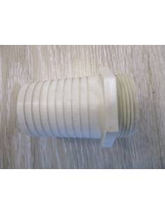 Filetage mâle 48mm en plastique 1 1/2 2
