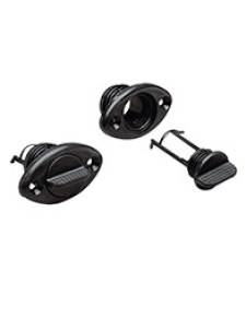 black oval drain