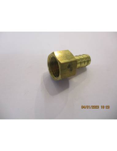 Entronque 1/2' x 12mm Laton