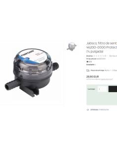 Jabsco, filtro satinato per pompa 46200-0000 Protezione... 2