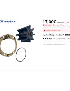 Johnson impeler neopreno 09-1028B 2