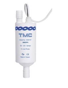 Bomba sumergible agua 12V  280gph  1060lts