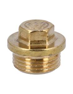 Rosca Macho 1 in Brass