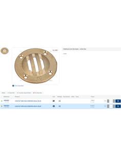 Avispero / Concha Toma Agua Latón 80mm Guidi 2