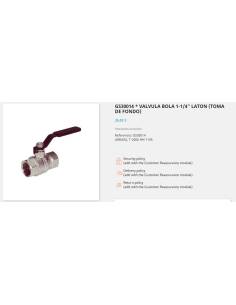 Sphere valves in Brass 2