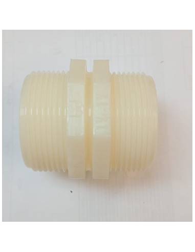 Raccordo M/M 1´1/2 plastica