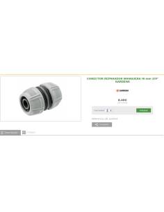 Gardena conector reparador manguera 19 mm 3/4 2